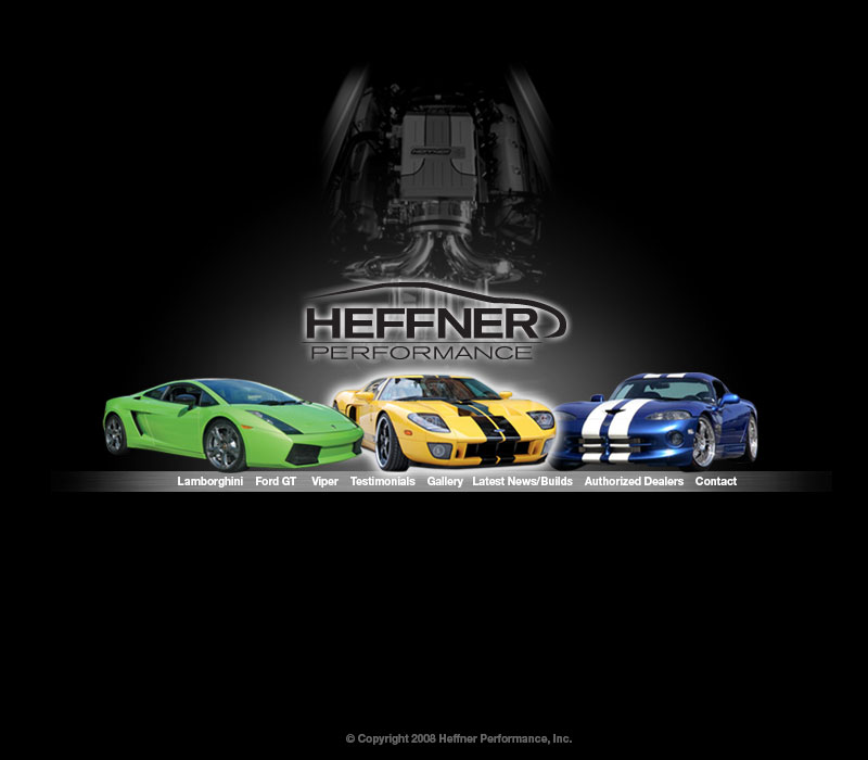 Heffner Performance website