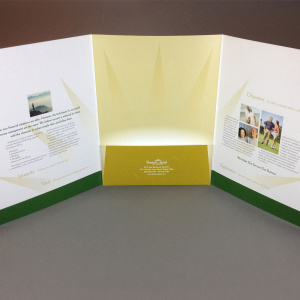 Inside Tri-Fold Pocket Folder
