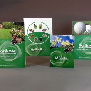 3 Brochures And A Pocket Folder