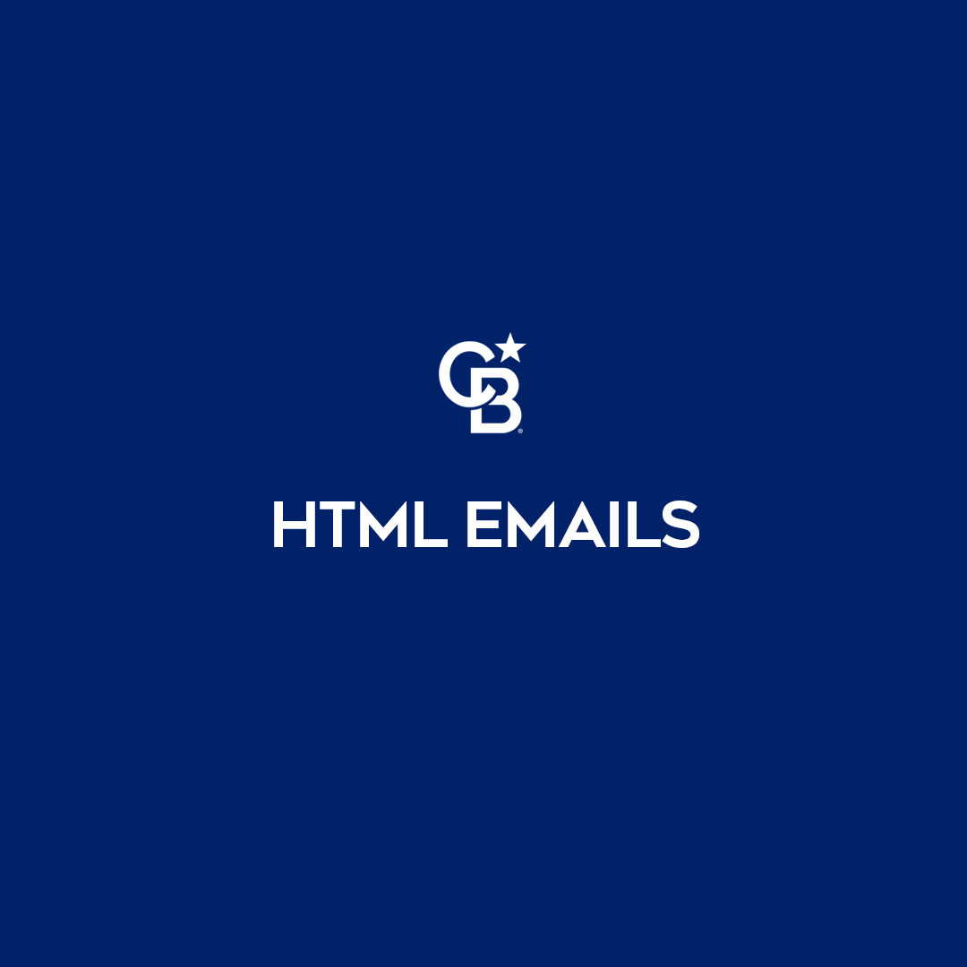 Coldwell Banker HTML emails
