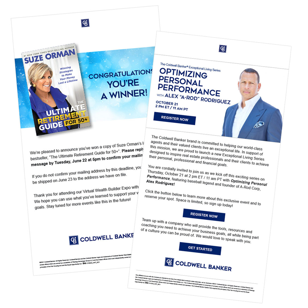 Various HTML Emails