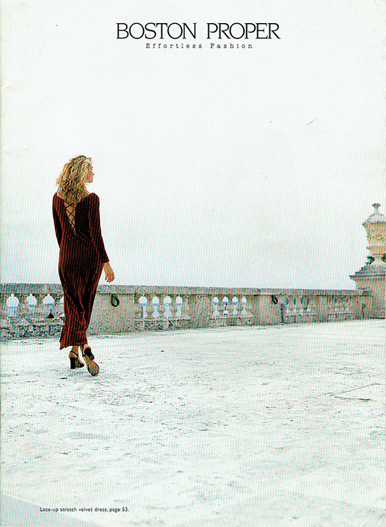 Fashion catalog cover